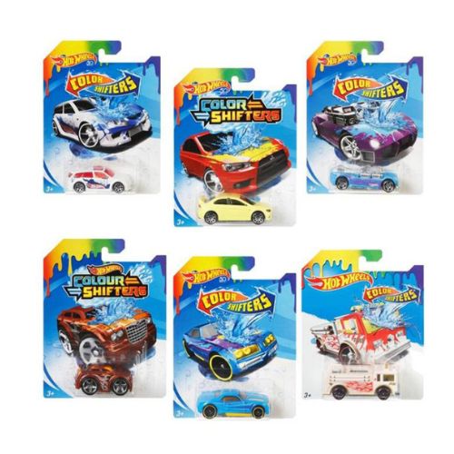 MATTEL Hot Wheels Color Shifters (Veicoli Cambia Colore) cm In blister (xcm) assortite…x16